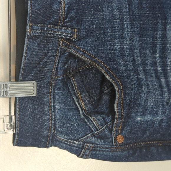 Democracy Distressed Ab Solution Skinny Leg Jeans Size 4 - Picture 5 of 14